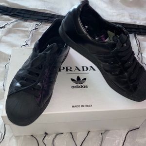 Prada adidas blk leather ref🔥🔥🔥🔥